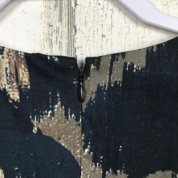 Tahari Petite sheath dress abstract floral stretch - Picture 5 of 7